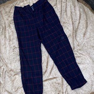 Stripped high rise pants from Forever 21